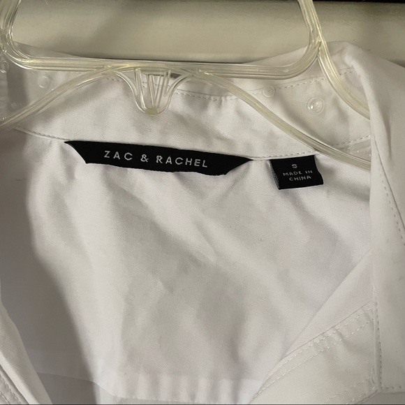 Button up collared shirt with short cuffed sleeves - Picture 2 of 5